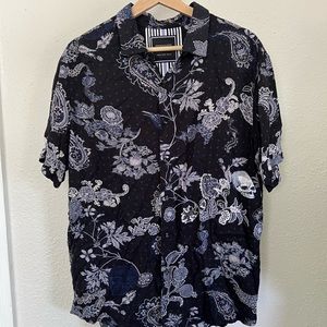Denim&Flower Short-Sleeve Dress Shirt